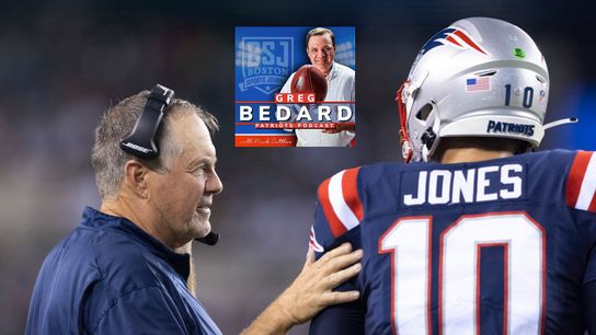 .@BetUS_Official Podcast & Video: Bedard Patriots Pod - Mac Jones IN, Cam Newton OUT 08.31.21 taken at BSJ Headquarters (Podcasts)